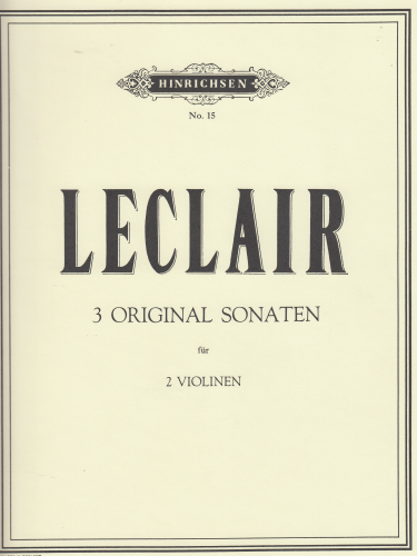 Leclair - Duos for 2 Violins - Selections
