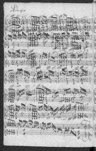 Janitsch - Concerto for Solo Harpsichord in F major - Score