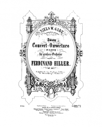 Hiller - Concert-Overture No. 2