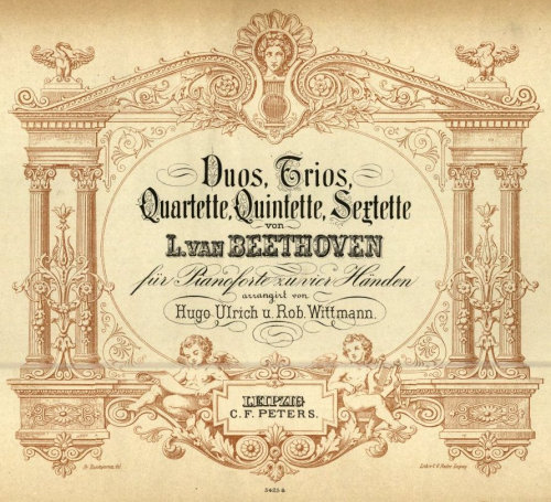 Beethoven - Duos, Trios, Quartette, Quintette, Sextette von L. van Beethoven - Violin Sonatas (complete)