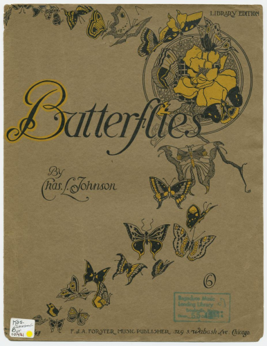 Johnson - Butterflies Caprice - Score