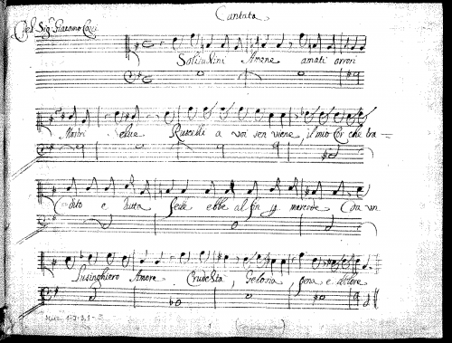 Cozzi - Solitudini amene, amati orrori - Score