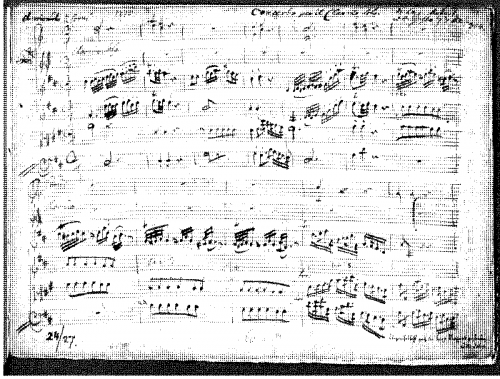 Mozart - Trumpet Concerto in D major - Scores - Score