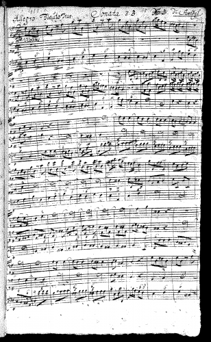 Stölzel - Trio Sonata in E minor, Am.B 411a (12) - Score