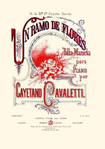 Cavaletti - Un Ramo de Flores - Score