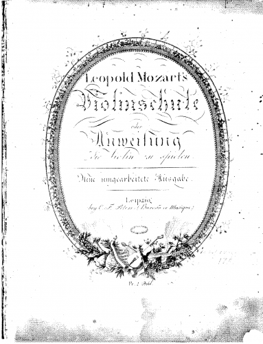 Mozart - Gründliche Violinschule - Original Language - Complete Book