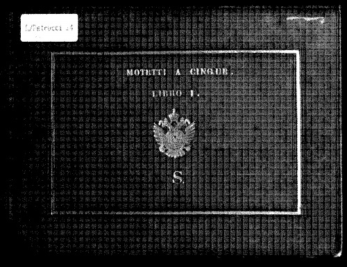 Petrucci - Motetti a cinque