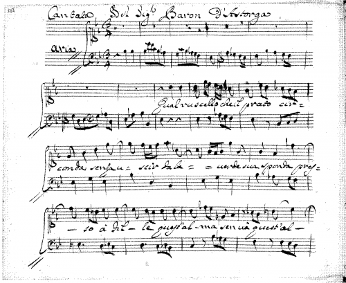 Astorga - Qual ruscello che il prato circonda - Score