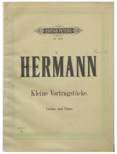 Hermann - Violin School