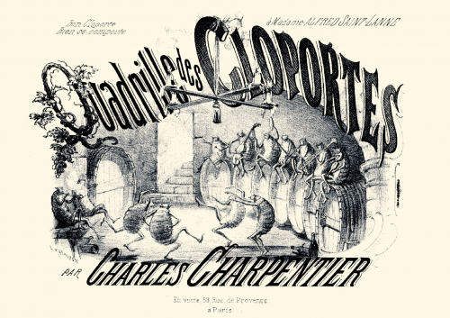 Charpentier - Quadrille des Cloportes - Score