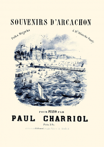 Charriol - Souvenirs d'Arcachon - Score
