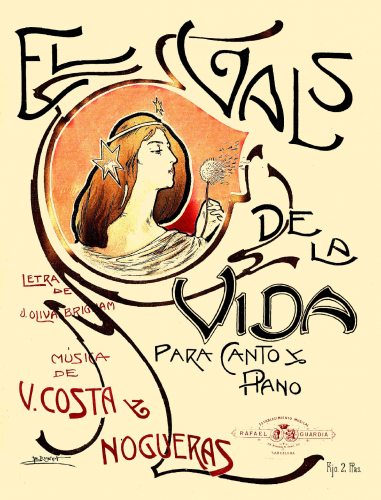 Costa Nogueras - El Valse de la Vida, Op. 136 - Score