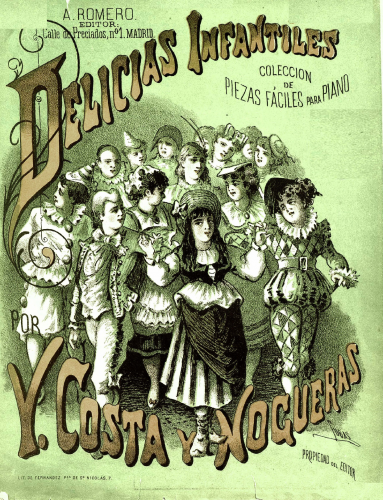 Costa Nogueras - Delicias Infantiles - Score