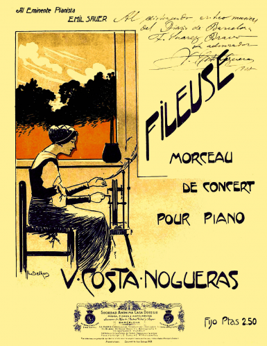 Costa Nogueras - Fileuse - Score