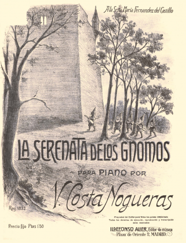 Costa Nogueras - La Serenata de los Gnomos - Score