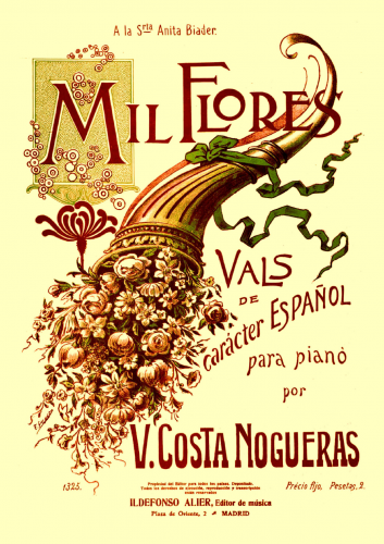 Costa Nogueras - Mil Flores - Score