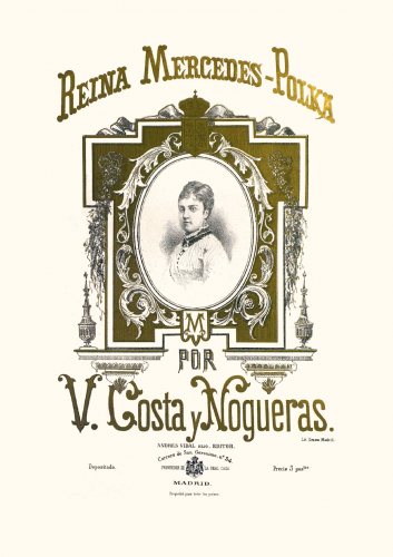 Costa Nogueras - Reina Mercedes Polka - Score