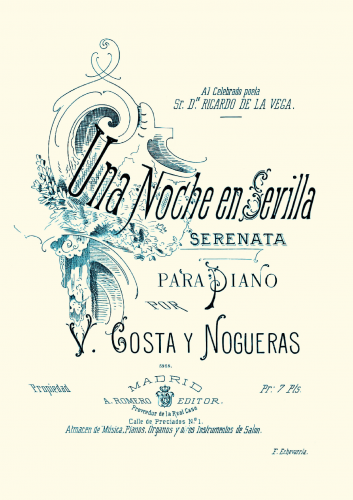 Costa Nogueras - Una Noche en Sevilla - Score