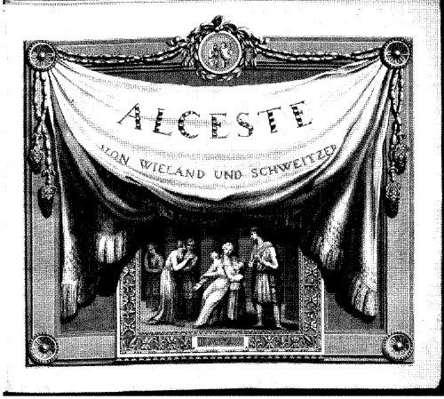 Schweitzer - Alceste - Complete Reduced Score