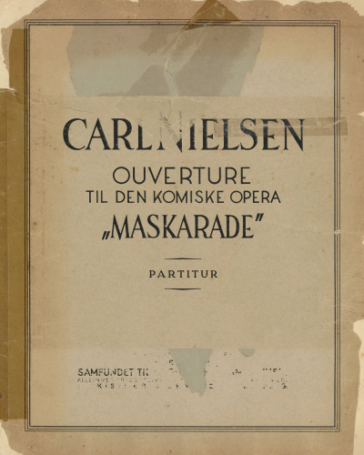 Nielsen - Masquerade - Overture - Score