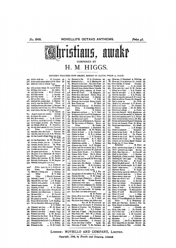Higgs - Christians, Awake - Score