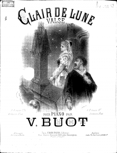 Buot - Clair de lune - Score