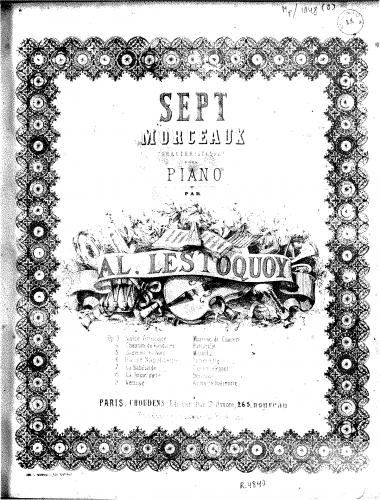 Lestoquoy - Venise - Score