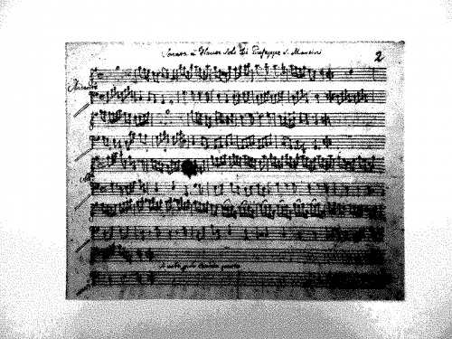 Sammartini - Recorder Sonata in G major (2) - Score