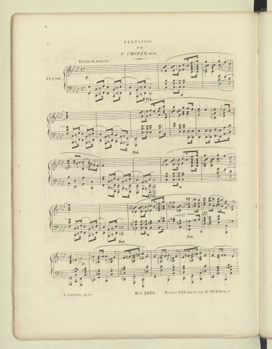 Chopin - Fantasie - Piano Score - Score