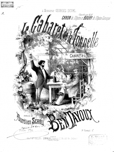 Bentayoux - Le cabaret de la tonnelle - Score