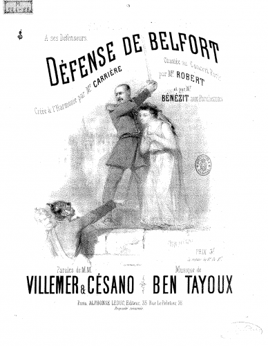 Bentayoux - Défense de Belfort - Score