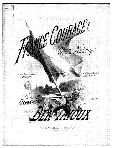 Bentayoux - France courage! - Score