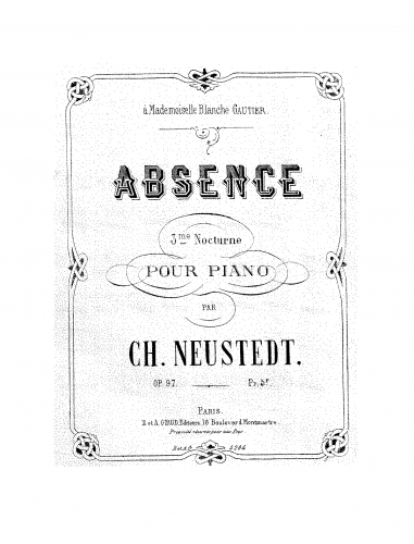 Neustedt - Absence - Score