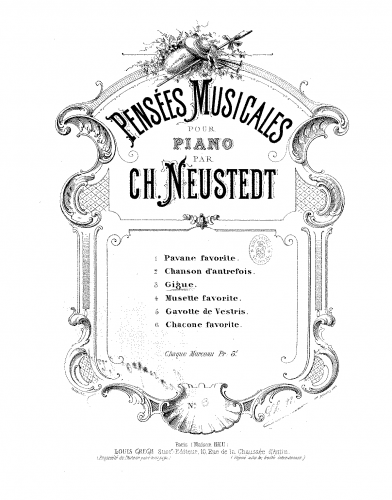 Neustedt - Gigue favorite - Score
