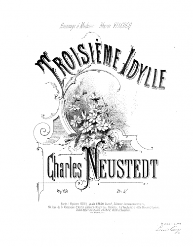 Neustedt - Troisième idylle - Score