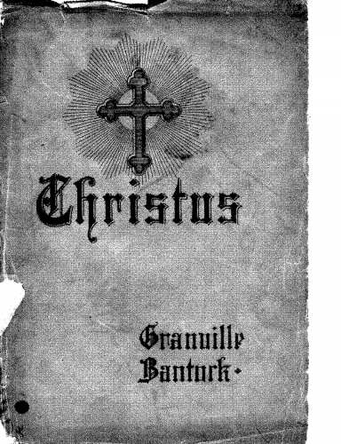 Bantock - Christus - Vocal Score - Score