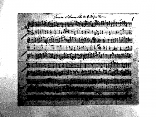 Federici - Recorder Sonata in F major - Score