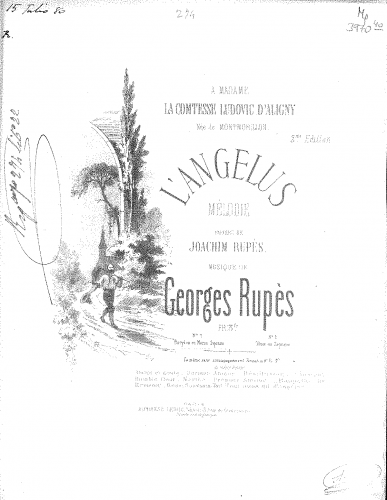 Rupès - L'Angélus - Score
