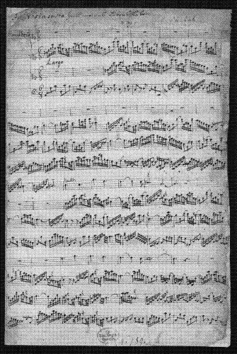 Bach - Fantasia sopra 'Jesu meines Lebens Leben', H.639 - Score