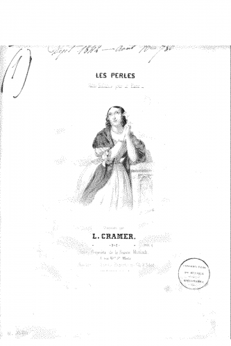 Cramer - Les perles - Score
