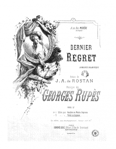 Rupès - Dernier regret - Score