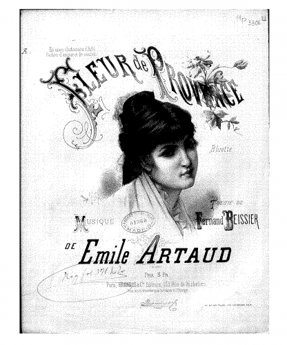 Artaud - Fleur de Provence - Score