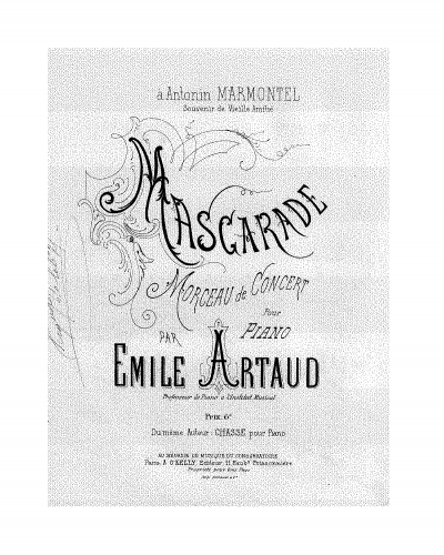 Artaud - Mascarade - Score