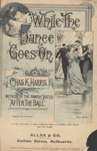 Harris - While the Dance Goes On - score