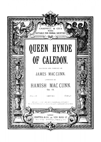 MacCunn - Queen Hynde of taggedCaledon - Vocal Score - Score