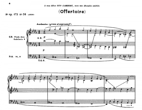 Koechlin - 40 Chorals, Op. 172 - 36. Offertoire