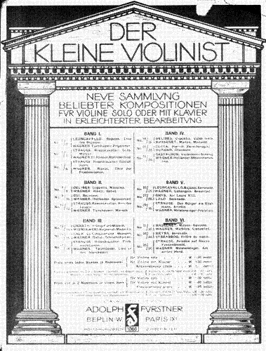 Massenet - Manon - Gavotte For Violin and Piano (Heldburg)