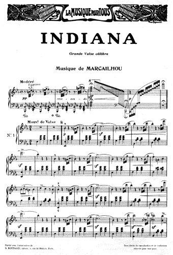 Marcailhou - Indiana - Score