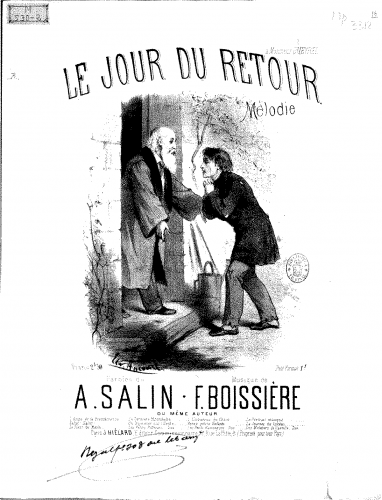 Boissière - Le jour du retour - Score