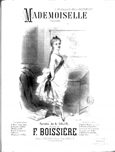 Boissière - Mademoiselle - Score